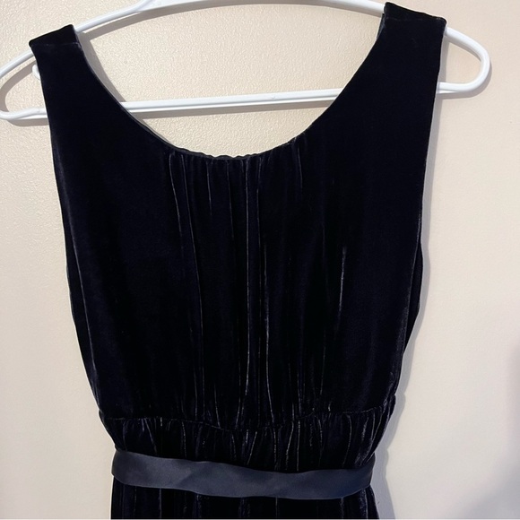 Gap Navy Blue Velvet Silk Dress - Picture 5 of 10